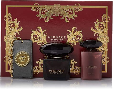 versace noir 90 ml|versace noir gift set.